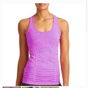 Athleta Fastest Track Running Tank Neon Green S